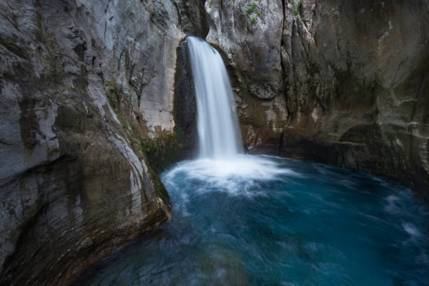 istock Waterfall in mountain Sapadere canyon in Turkey 683431350
