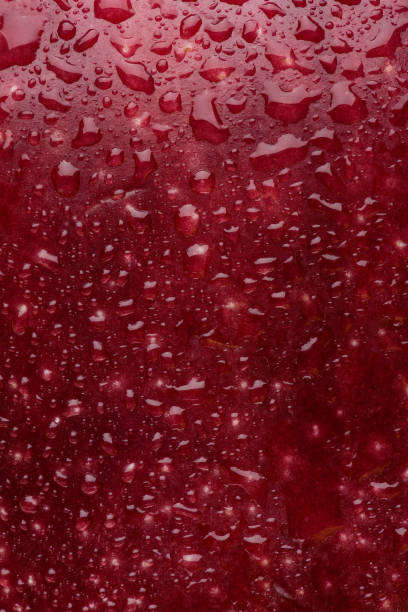 istock Wet Red Apple Skin 683432218