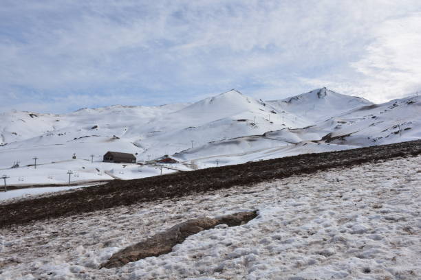 istock landscape and ski resort in Santiago, Chile 683438046