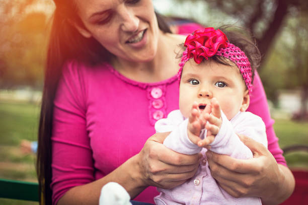 istock Mother and daughter playful 683447998