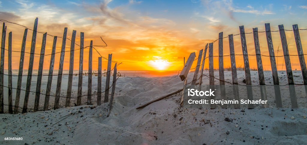 Pensacola Beach sunset Sunset at Pensacola Beach, FL. Pensacola Stock Photo