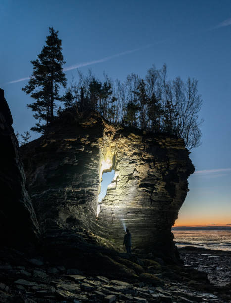 istock Bay of Fundy Flower Pot 683455572