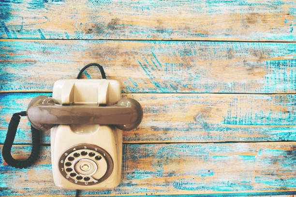 istock Vintage telephone 683461906