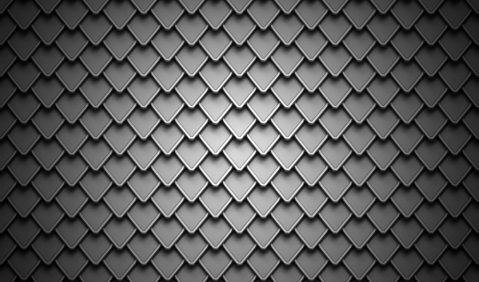 Black stainless steel armor background