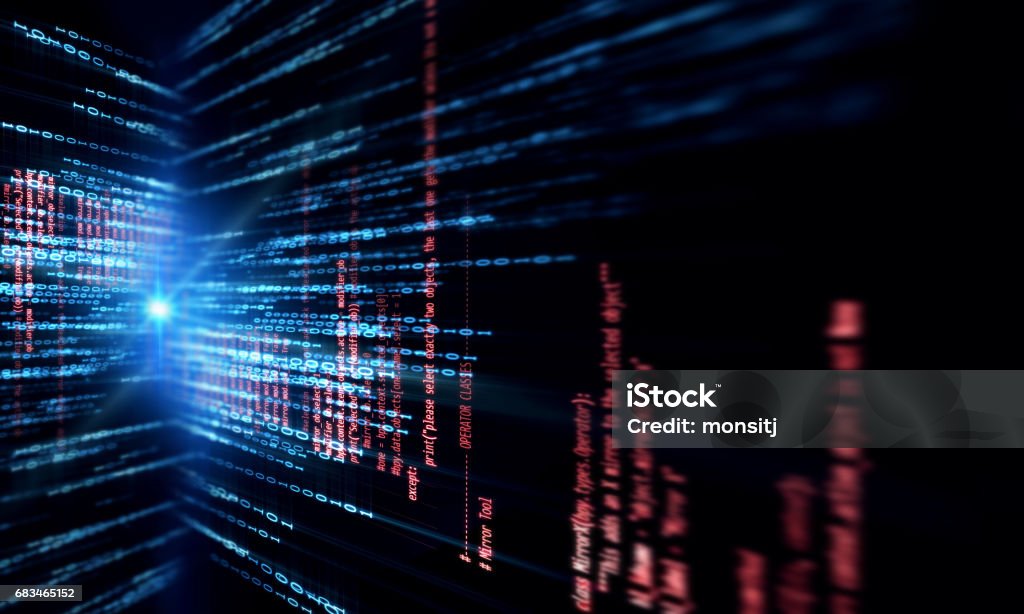 Programming Code Abstract Technology Background Stock Photo - Download ...
