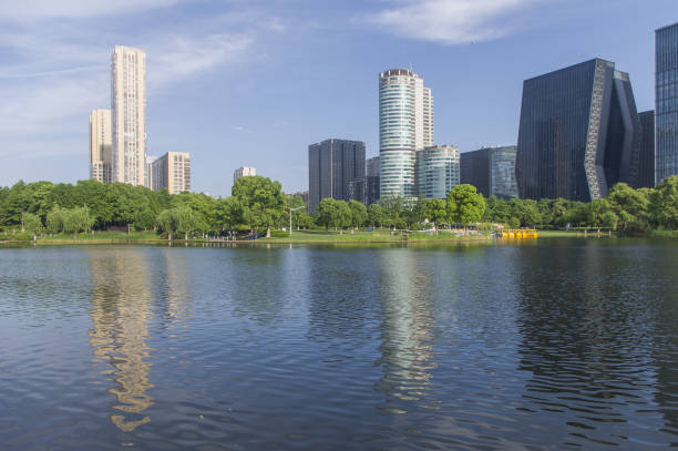 istock China Ningbo skyline 683472130