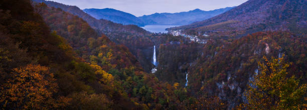 istock Kegon Falls in autumn 683476634