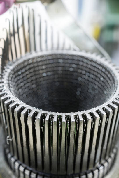 istock Mechanism for making metal braiding 683505134