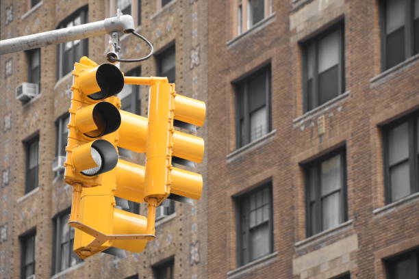 istock traffic light on a New York street 683507342