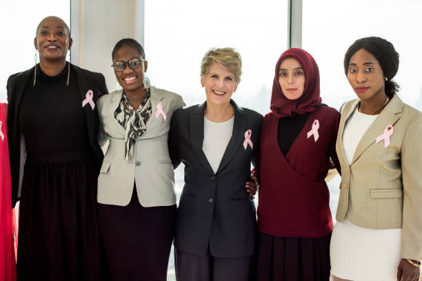 istock Diverse Women Together Partnership Ribbon 683509060