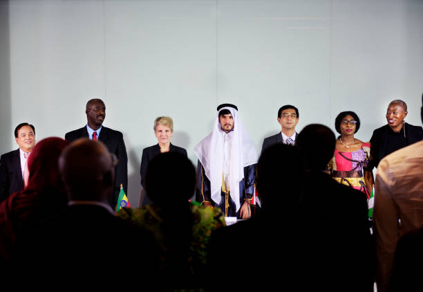 istock Diversity People Represent International Conference Partnership 683514930