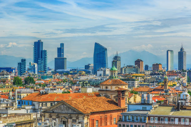 istock Milan new city view from above 683518426