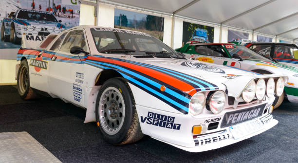 Martini Racing Group B Lancia 037 Rally Car Stock Photo - Download