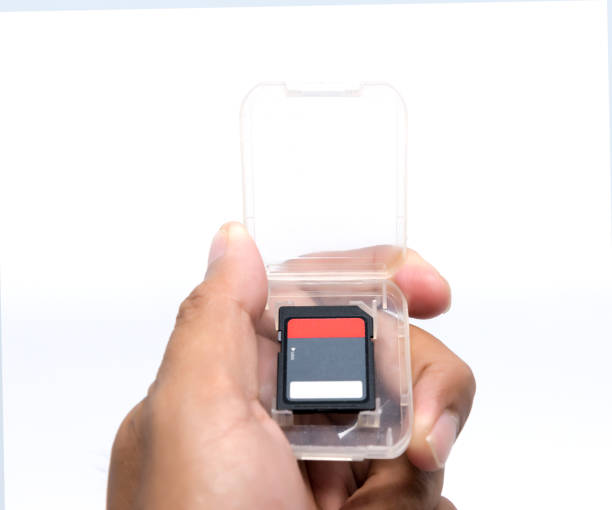istock Hand holds Card in cover 683526646