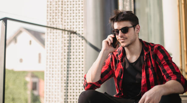 istock Hipster on the phone 683527014