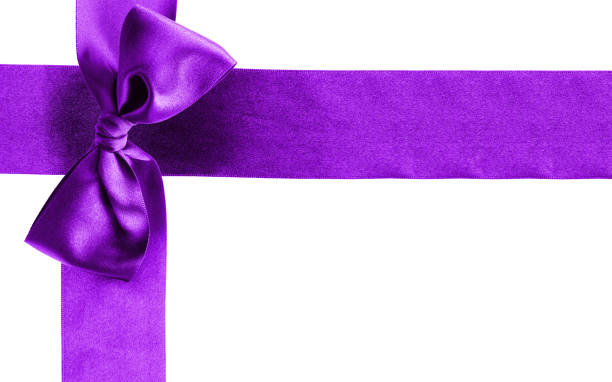 istock Decorative purple ribbon 683527426