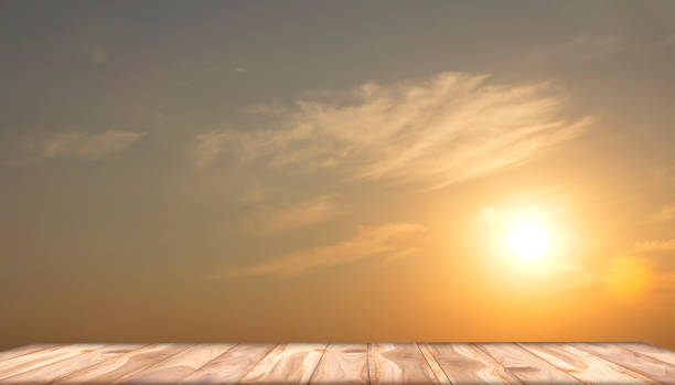 istock Sky and wooden flooring 683533254