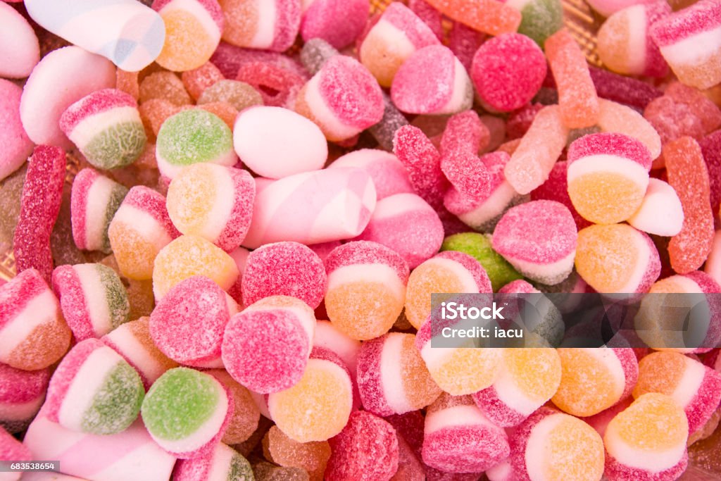 Candy gummies Backgrounds Stock Photo