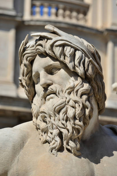 istock River Ganges statue as Greek God 683539630