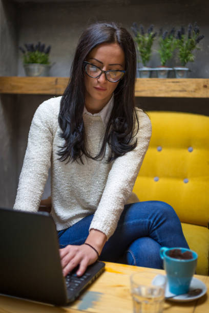 istock Handsome woman online shopping 683551900