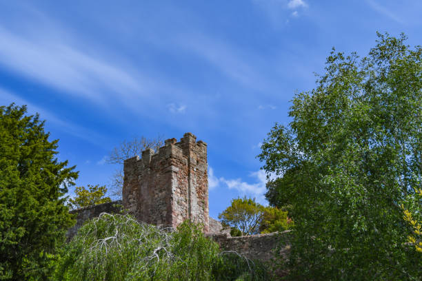 istock Old Wall Exeter in City Centre from Rougemont Park 683554584