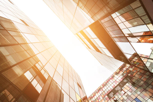 istock Contemporary glass skyscrapers 683573422