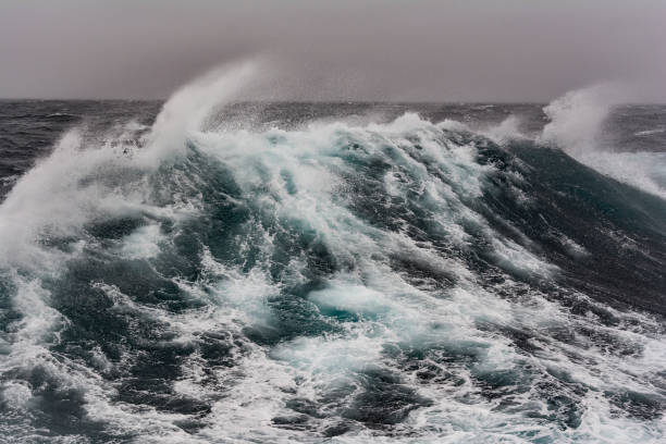 istock Sea wave during storm in the Anlantic ocean 683574898
