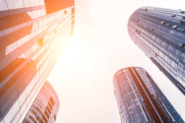 istock Contemporary glass skyscrapers 683575060