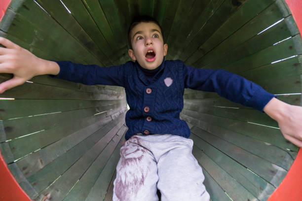Little boy at the playground