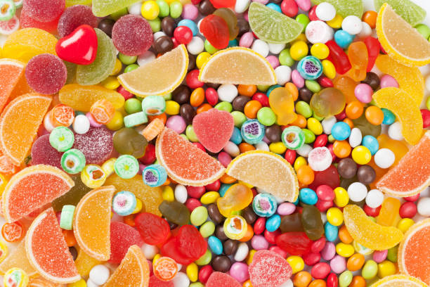 istock Colorful candies, jelly and marmalade 683579728