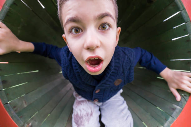 istock Little boy at the playground 683586432