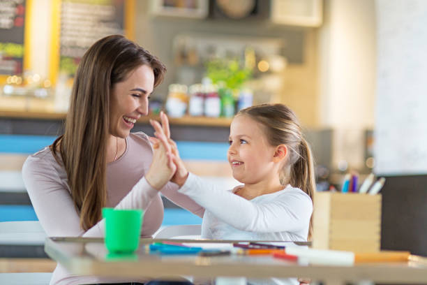 istock Mother and daughter playing 683587044