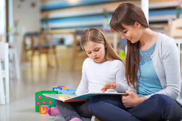 istock Mother and daughter reading together 683587650