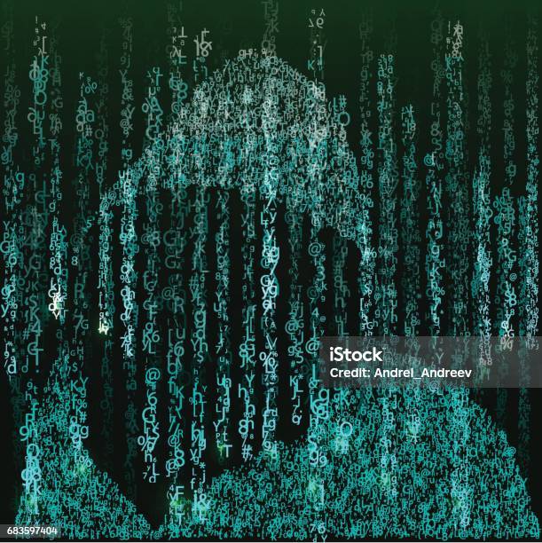 Abstract Technology Background Web Developer Computer Code Programming ...