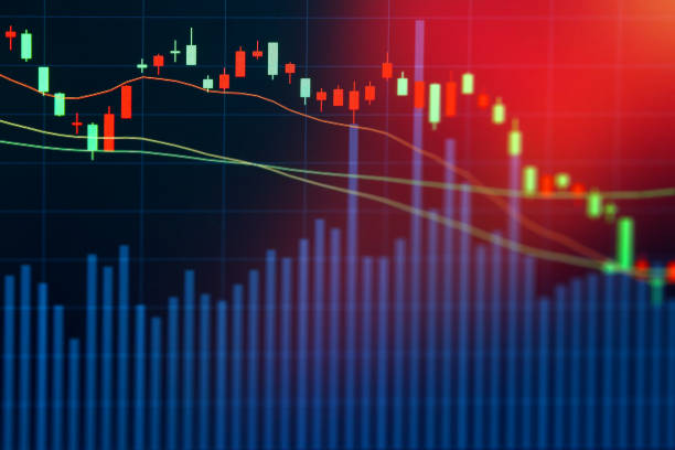 istock Stock market on display 683613564