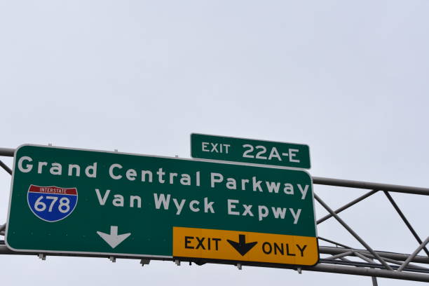 istock Road signs in New York 683617022