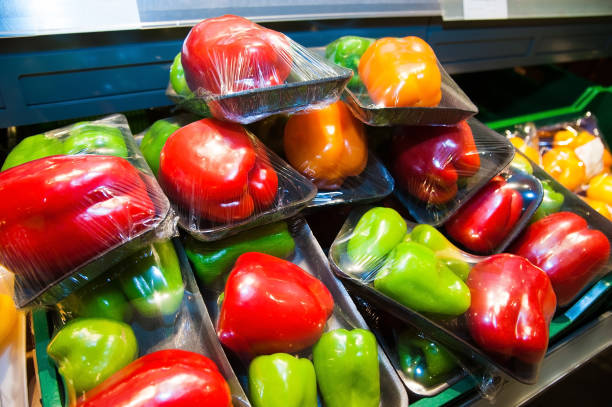 istock Paprika peppers in supermarket 683619876