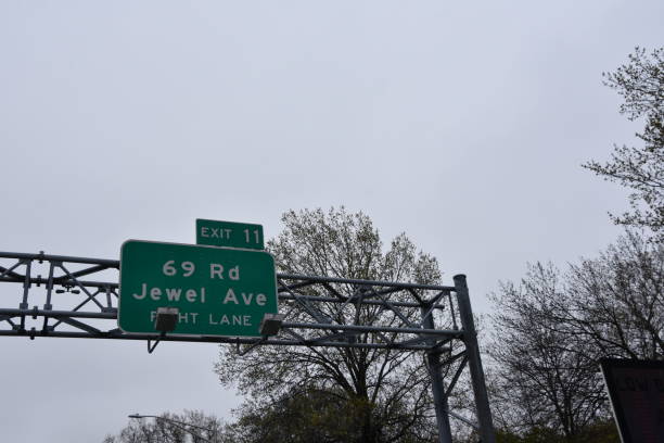 istock Road signs in New York 683620214