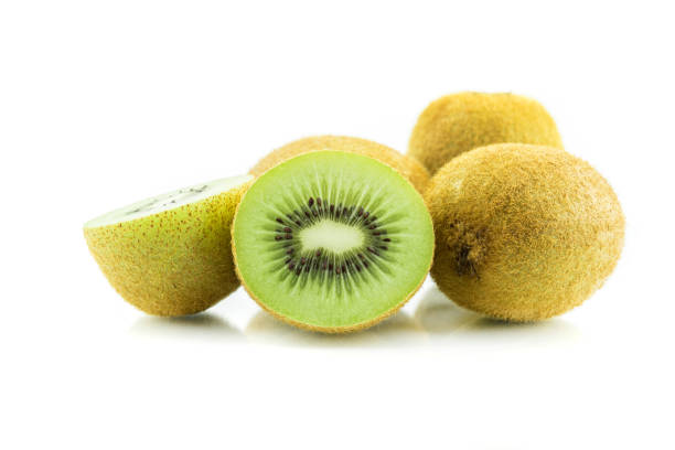 istock sliced Kiwi fruit isolated on white background cutout 683620482