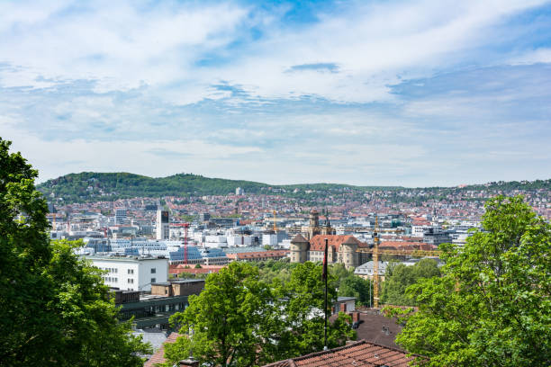 istock Stuttgart Kessel View Eugensplatz Destination Location Visit Tourism Green Summer Beautiful Day 683623500