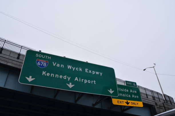 istock Road signs in New York 683624400