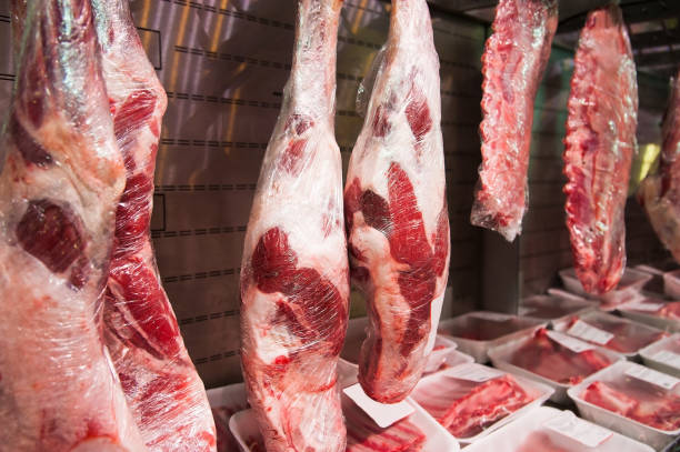 istock Meat at a butcher shop 683627916