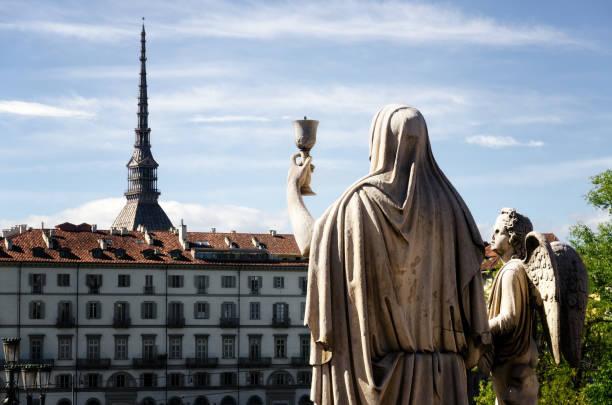Turin, Great Mother of God stock photo