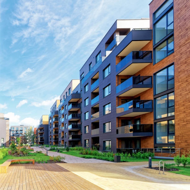 istock European modern complex of residential buildings 683638974