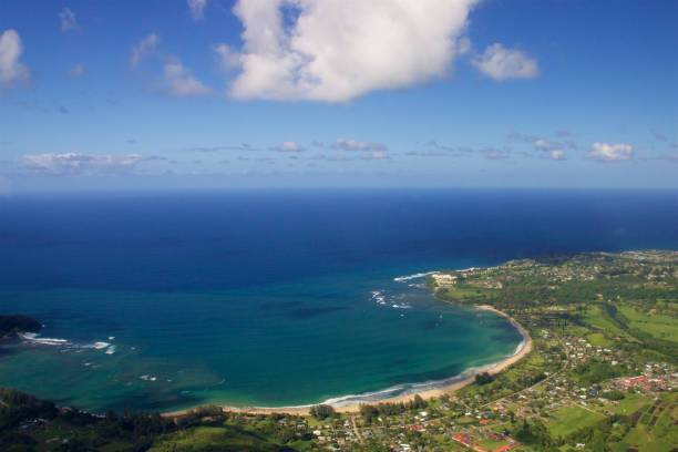 istock Aerial Hanalei Bay, Kauai 683647242