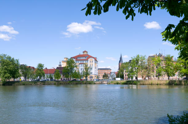 istock Germany: View over the „Big Pond“ in Altenburg 683652544