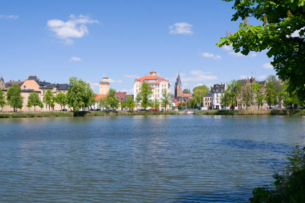 istock Germany: View over the „Big Pond“ in Altenburg 683652810