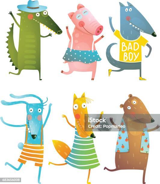 Funny Baby Dancing Animals Collection Stock Illustration - Download Image Now - Picture Book, Illustration, Animal - iStock Funny Baby Dancing Animals Collection Stock Illustration - Download Image Now - Picture Book, Illustration, Animal - iStock