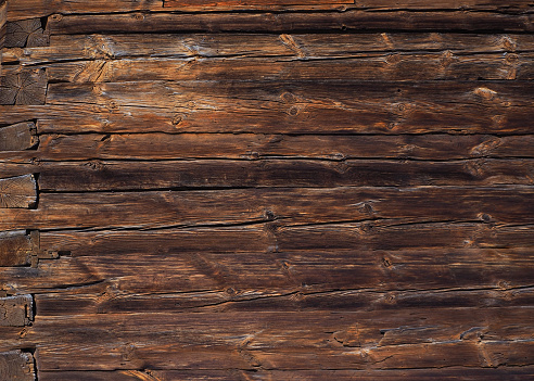 Wood panel background. Old vintage planked wooden texture. Boards empty clear background for flat lay photo design