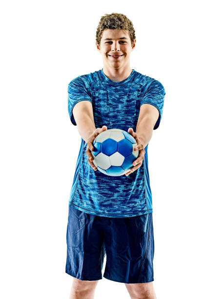 istock handball player teenager boy isolated 683668256